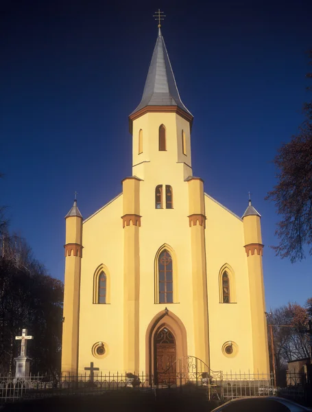 乌克兰希腊天主教教会在 tyachiv，乌克兰. — 图库照片