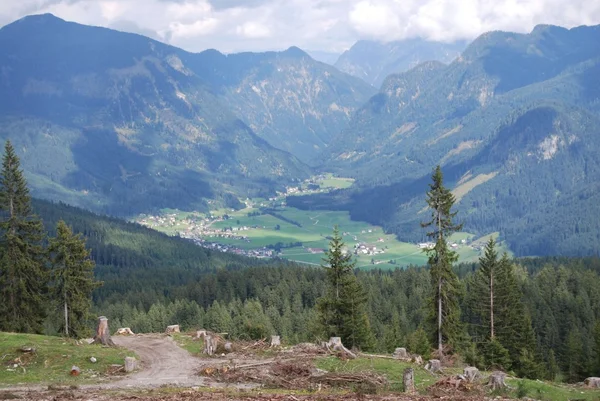 Landschap bij de russbachhorn — Stockfoto