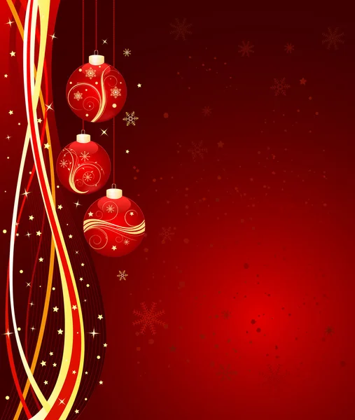 Christmas background vector — Stock Vector © vanias #7683247