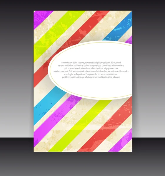 Flyer or cover design. Folder design content background. editabl — Stock Photo, Image