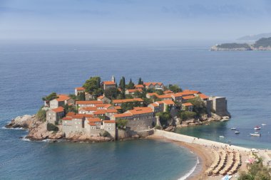 adanın sveti stefan Karadağ.