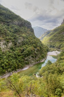 Yeşil tara Kanyon unesco dünya mirası, Karadağ.