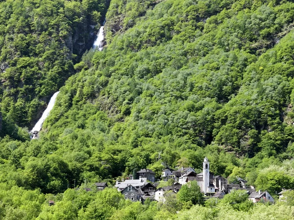 Historiska byn i skogen森の中で歴史的な村 — ストック写真