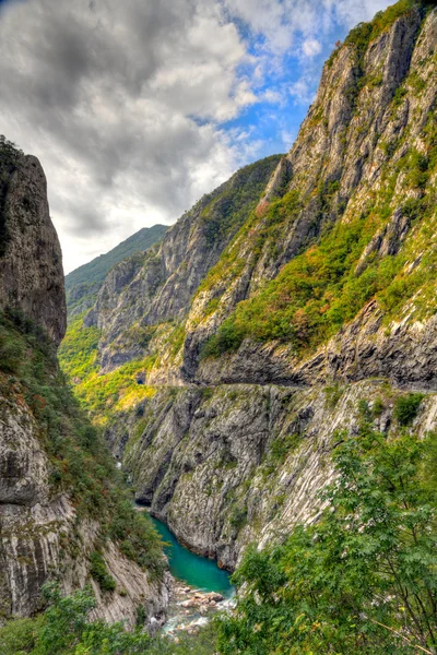 河泰拉峡谷、 黑山 — 图库照片