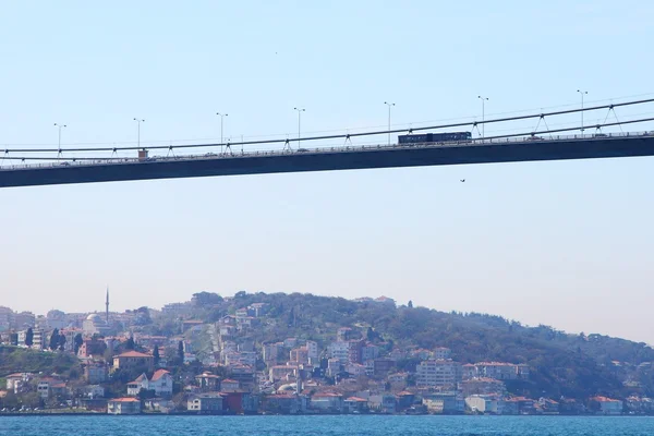 Ponte suspensa Fatih-Sultan-Mehmet — Fotografia de Stock