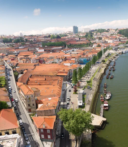 Stoccaggio portuale in Oporto, Portogallo — Foto Stock