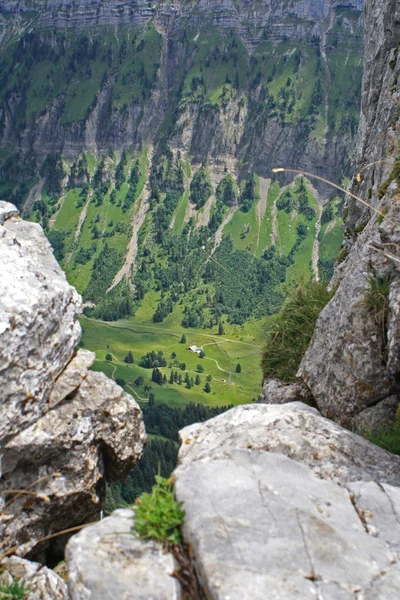 Głębokie wąskie doliny — Zdjęcie stockowe