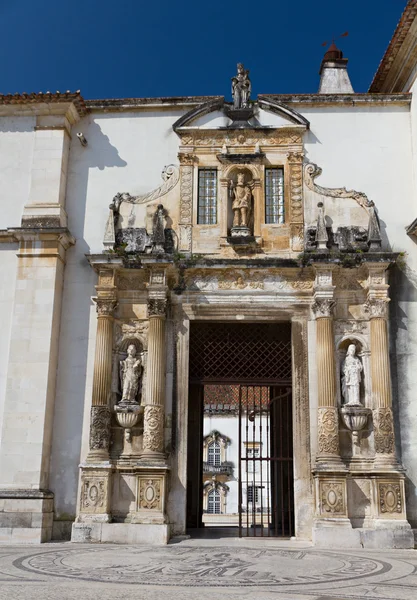 Porta Ferrea or 'iron gate Coimbra — Stock Photo, Image