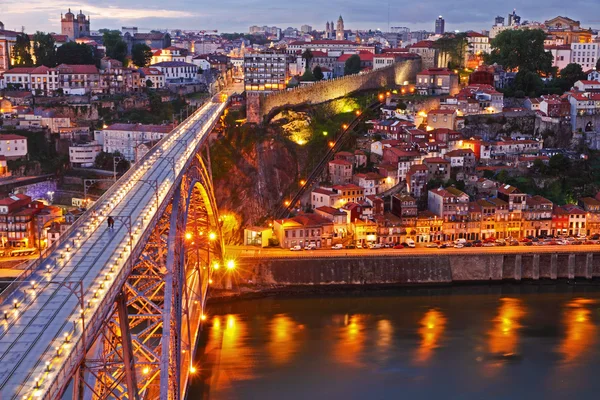 Bron ponte dom luis ovan, portugal — Stockfoto