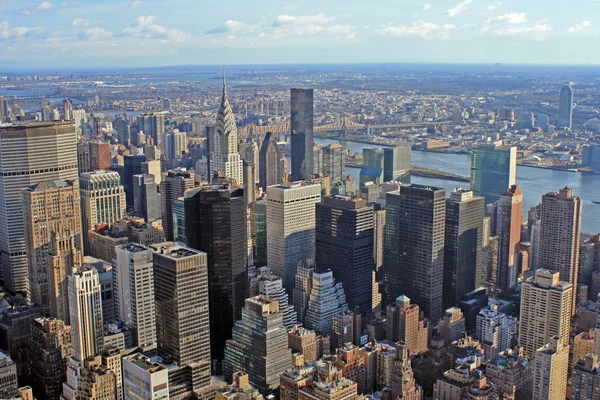 stock image View over New York skyline