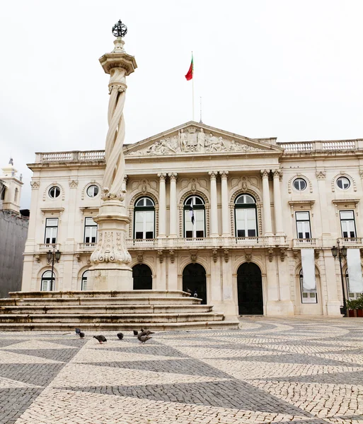 Zabytkowy ratusz Lizbony — Zdjęcie stockowe