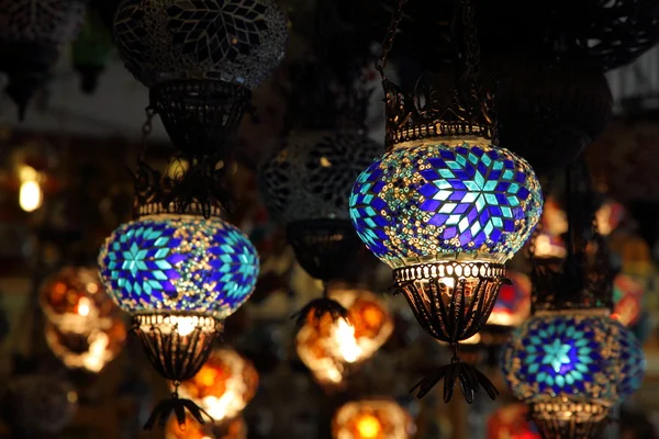 Lampy dekoracyjne — Zdjęcie stockowe