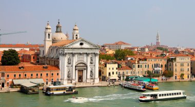 Venedik deniz Kilisesi ile santa maria demir
