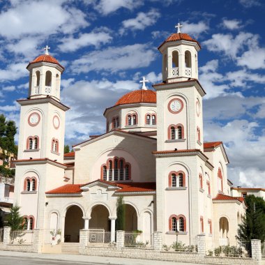 Church in Berat Albania clipart