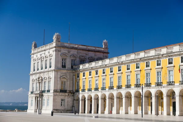 Square praca de comercio, Lisbon — Stock Photo, Image