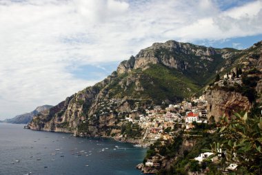 Amalfi coast kasaba positano ile