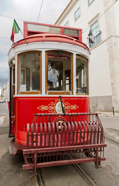 Straßenbahn von Lissabon, portugal — Stockfoto