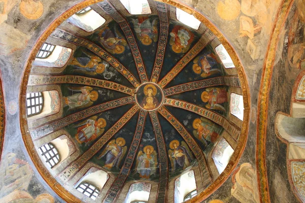 Художественная живопись церкви Хора — стоковое фото