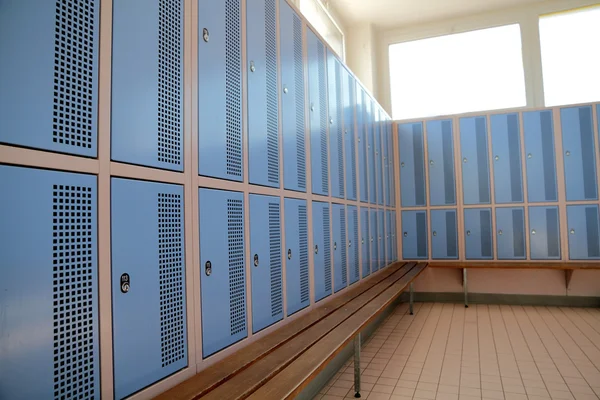 stock image Locker room