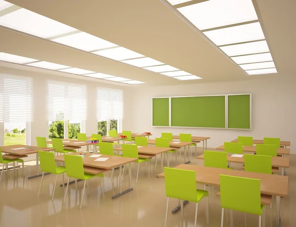 Modern school interior — Stock Photo, Image