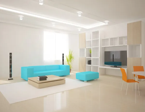 Colorful modern interior design — Stock Photo, Image