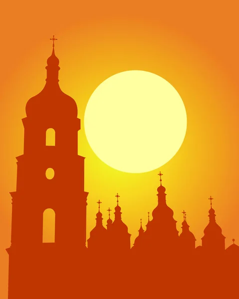 Sophia Katedrali Kiev — Stok Vektör