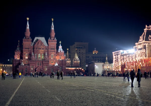 Moscow, Red Square at night
