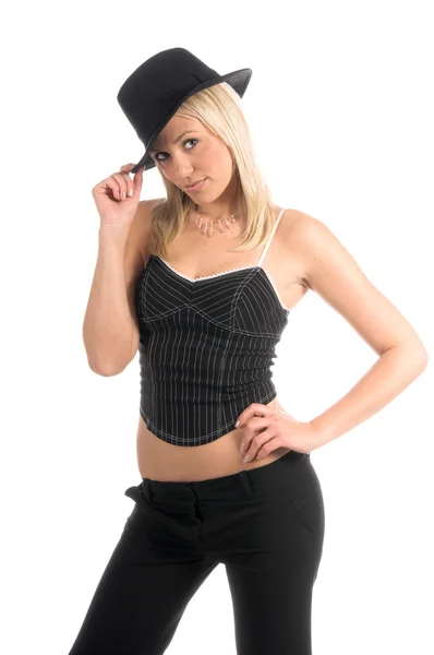 Blonde Gangster — Stock Photo, Image