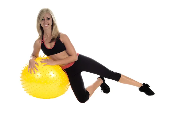 Bola de corpo Yoga — Fotografia de Stock