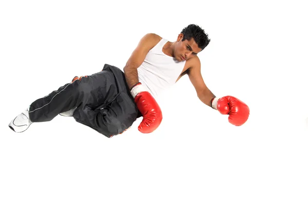 Knockdown Boxer — Fotografia de Stock