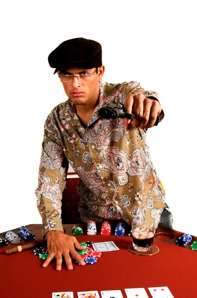 Póker de gángster — Foto de Stock