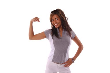 Workout Woman 3 clipart