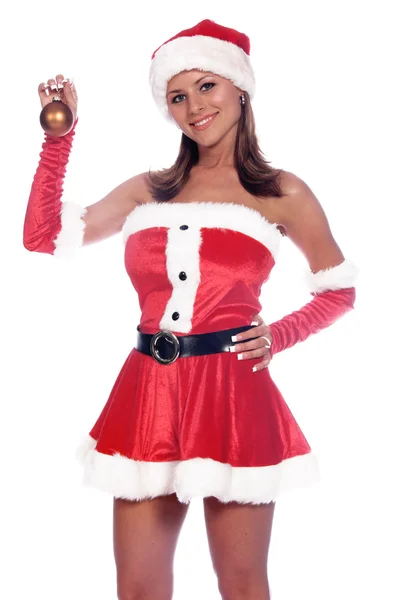 Santa's Sexy Helper — Stock Photo, Image