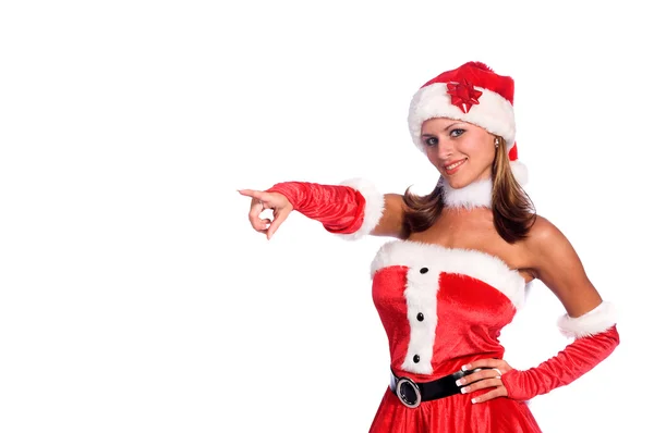 Sexy pomocnik Świętego Mikołaja — Zdjęcie stockowe