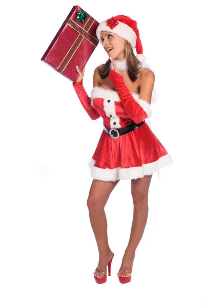 Santas sexiga Elf — Stockfoto