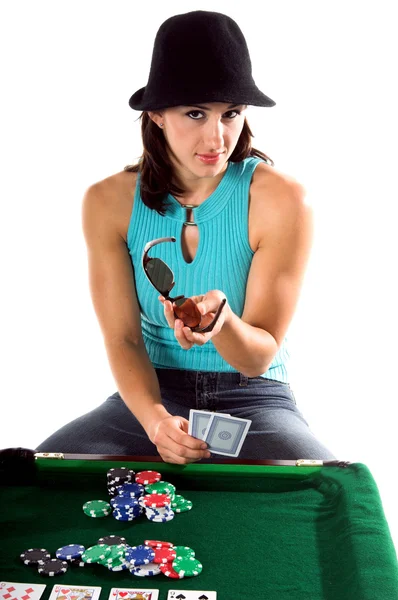 Texas Hold уніфікованого обміну повідомленнями — стокове фото