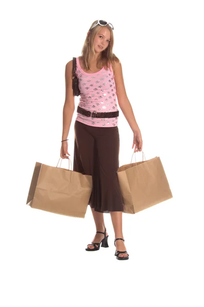 Teenage Shopper — Stock Photo, Image