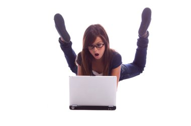 Laptop Frustration clipart