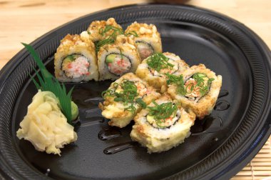 California roll pişmiş