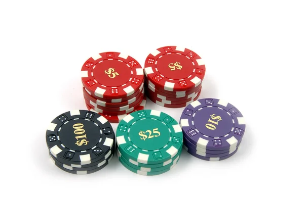 Casino zseton — Stock Fotó