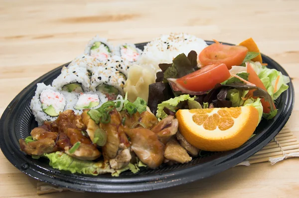 Teriyaki Chicken Plate — Stock Photo, Image
