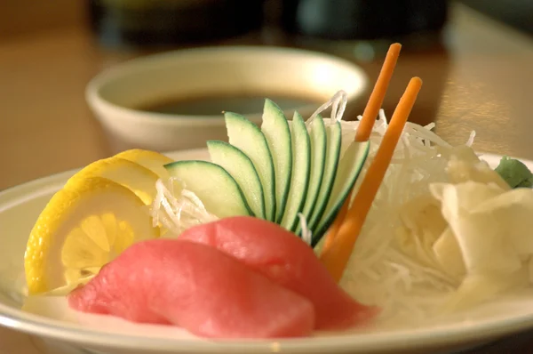Ahi tonijn sushi — Stockfoto