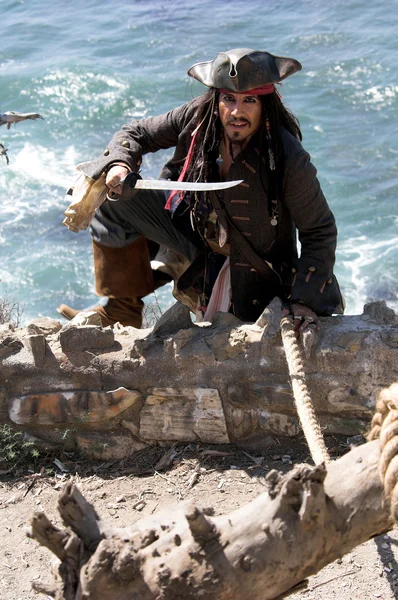 Fuga dei pirati — Foto Stock