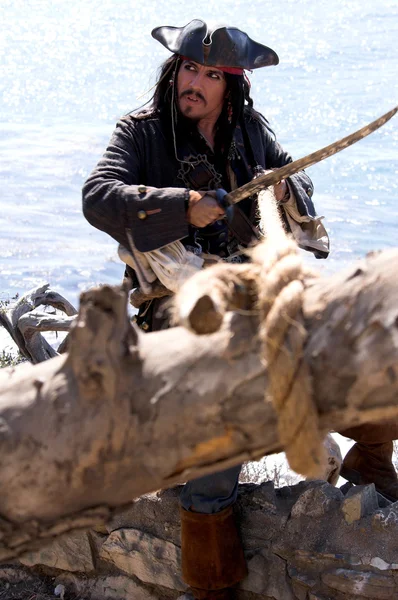 Pirata catturata — Foto Stock