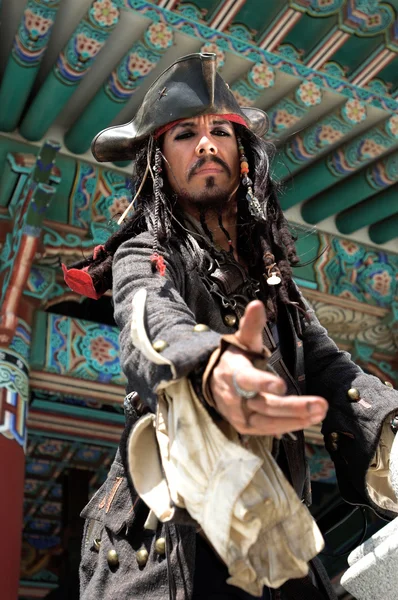 Pirata na Ásia — Fotografia de Stock