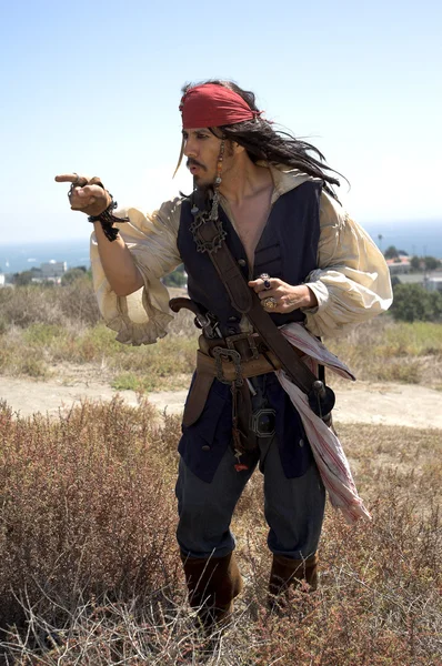 Capitano pirata — Foto Stock
