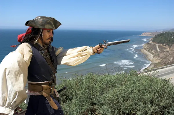 Kapitan piratów — Zdjęcie stockowe