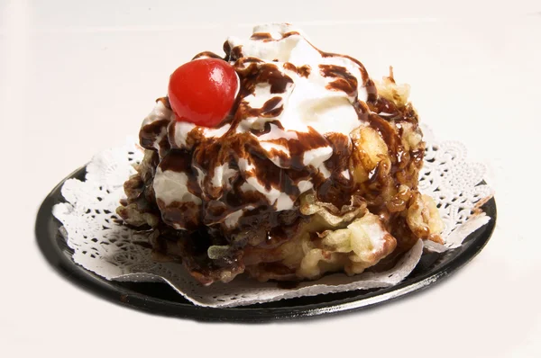 天ぷらアイスクリーム ロイヤリティフリーのストック写真