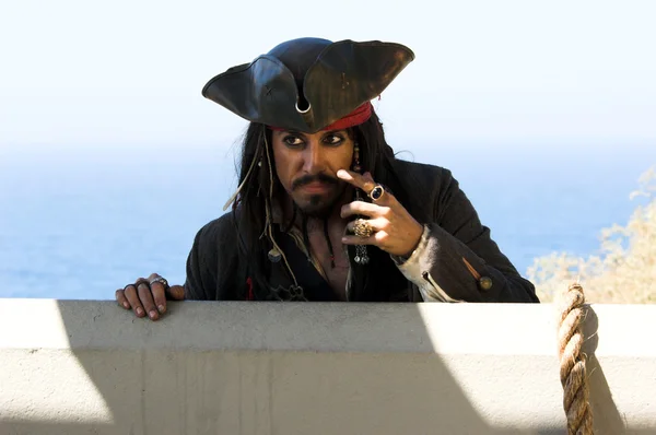 Pirate ontsnappen Stockfoto