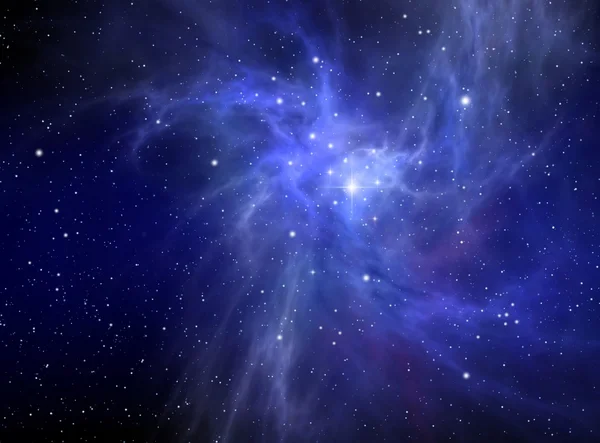 Nebulosa (sfondo astratto  ) — Foto Stock